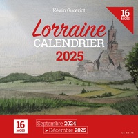 CALENDRIER 2025 - 16 MOIS - LORRAINE