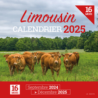 CALENDRIER 2025 LIMOUSIN (GESTE)