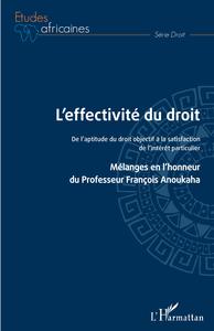 L'EFFECTIVITE DU DROIT - DE L'APTITUDE DU DROIT OBJECTIF A LA SATISFACTION DE L'INTERET PARTICULIER