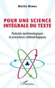 Pour une science intégrale du texte