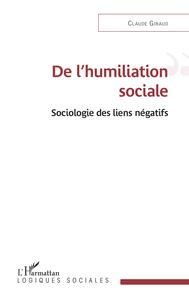 De l'humiliation sociale