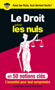 Le Droit Pour les Nuls en 50 notions clés