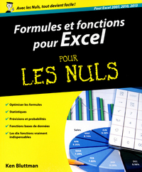 Formules et fonctions pour excel 2007, 2010, 2013 pour les nuls