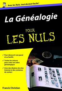 La généalogie poche Pour les nuls