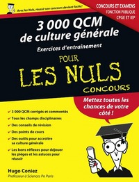 3000 QCM DE CULTURE GENERALE - EXERCICES D'ENTRAINEMENT POUR LES NULS CONCOURS