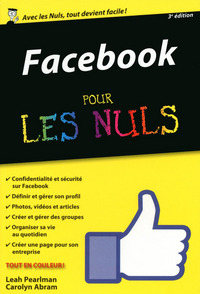 Facebook 3ème édition Poche Pour les Nuls