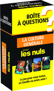 Boîte à question La Culture générale Pour les NulsED 2016