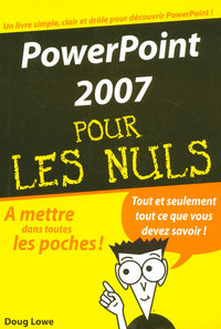 PowerPoint 2007 Poche Pour les nuls