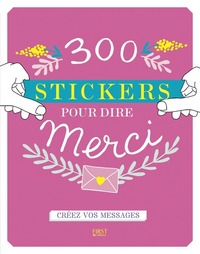 300 stickers pour dire merci