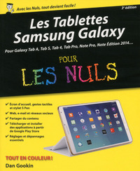Les tablettes Samsung Galaxy Tab 3e Pour les Nuls