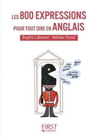 PETIT LIVRE DE - 800 EXPRESSIONS POUR TOUT DIRE EN ANGLAIS