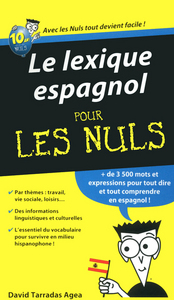 LE LEXIQUE ESPAGNOL POUR LES NULS