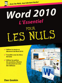 WORD 2010 L'ESSENTIEL POUR LES NULS