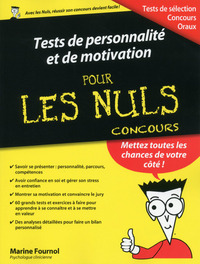 TESTS DE PERSONNALITE ET MOTIVATION POUR LES NULS