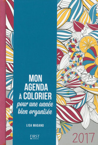 Agenda 2017 à colorier