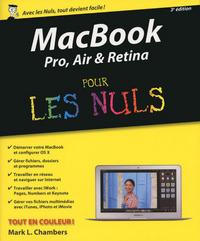 MacBook Pro, Air & Retina 3e édition Pour les Nuls