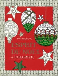 ESPRIT DE NOEL A COLORIER