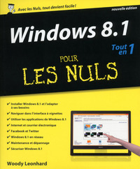 Windows 8.1 Update 1 Tout en 1 Pour les Nuls