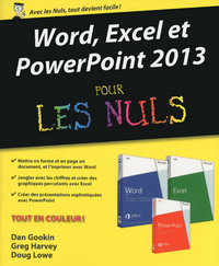 WORD, EXCEL ET POWERPOINT 2013 POUR LES NULS