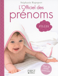 L'officiel des prénoms - spécial filles