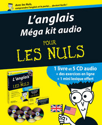 Mega kit audio anglais pour les nuls