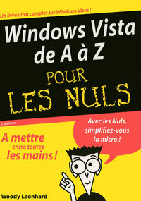 Windows Vista de A à Z 2e Megapoche Pour les nuls