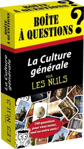 Boite à questions culture générale pour les nuls