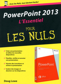 POWERPOINT 2013 L'ESSENTIEL POUR LES NULS