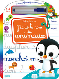 J'ECRIS LE NOM DES ANIMAUX