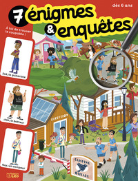 7 énigmes & enquêtes - à toi de trouver le coupable !
