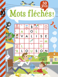 LIVRE JEUX MOTS FLECHES 10 ANS