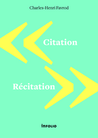 Citation, récitation