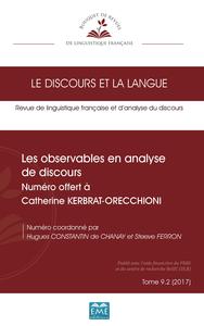 Les observables en