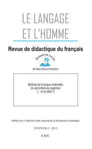 Maîtrise de la