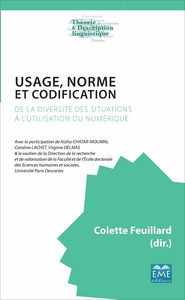 Usage, norme et codification