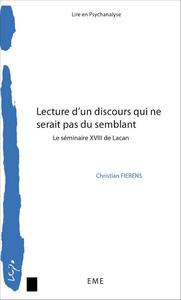 Lecture d'un discours qui ne serait pas du semblant