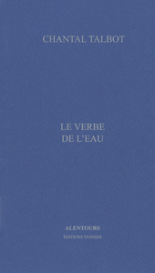 Le verbe et l'eau