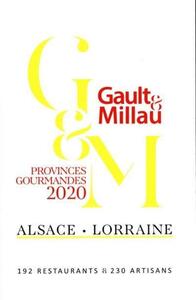 PROVINCES GOURMANDES 2020 ALSACE LORRAINE