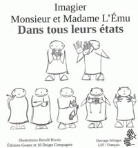 Monsieur et madame L'Ému dans tous leurs états - imagier