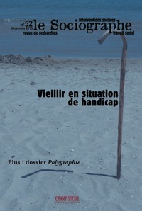 Le Sociographe N°52 : Vieillir En Situation De Handicap