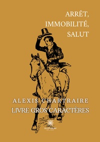 Arrêt, immobilité, salut - Livre gros caractères