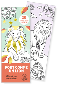 Marque-pages - Fort comme un lion