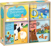 Mon coffret naissance - 3 livres d'éveil