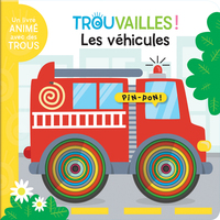 Les véhicules Livre à trous dès 18 mois