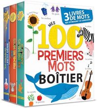 Boitier - Mes 100 premiers mots - 3 livres de mots