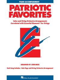 PATRIOTIC FAVORITES FOR STRINGS PIANO
