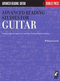 WILLIAM LEAVITT : ADVANCED READING STUDIES FOR GUITAR