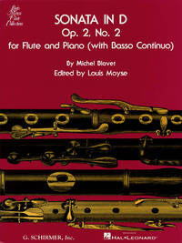 MICHEL BLAVET: SONATA IN D MINOR FOR FLUTE AND PIANO