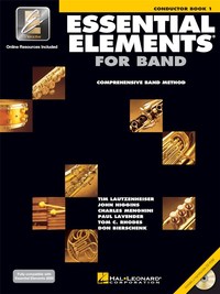 ESSENTIAL ELEMENTS FOR BAND - BOOK 1 WITH EEI CONCERT BAND/HARMONIE/FANFARE PARTITION +CDROM