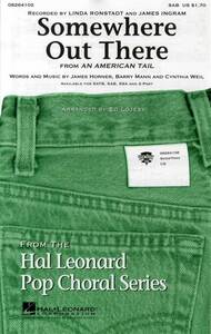 SOMEWHERE OUT THERE (SAB) CHANT